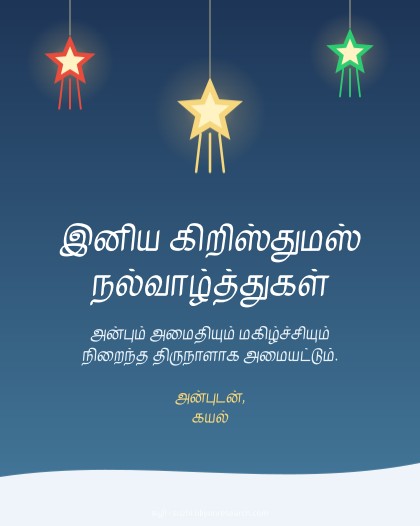 கிறிஸ்துமஸ் · நட்சத்திர விளக்கு
