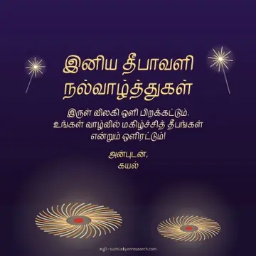 Deepavali · Ground spinner