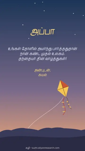 தந்தையர் தினம் · மாலைப் பட்டம்