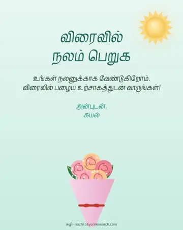 Get well · Flowers