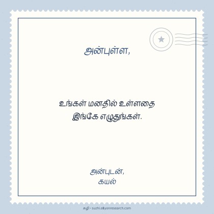 எளிய அட்டை · அஞ்சல் தலை ஓரம்