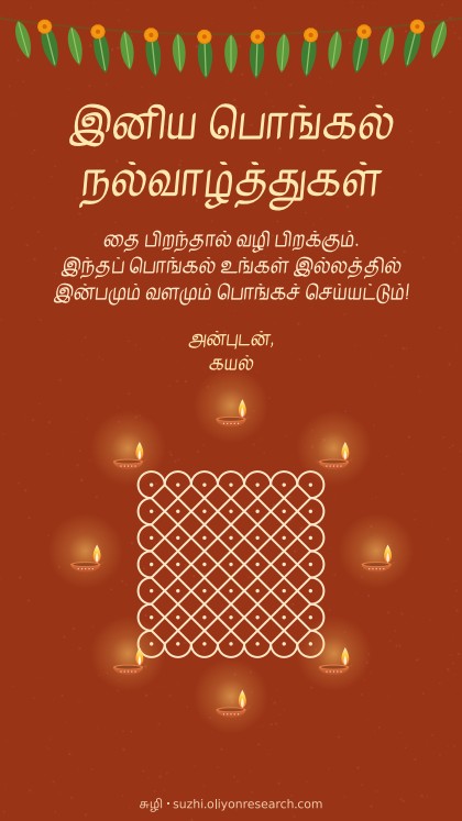பொங்கல் · கோல வாசல்