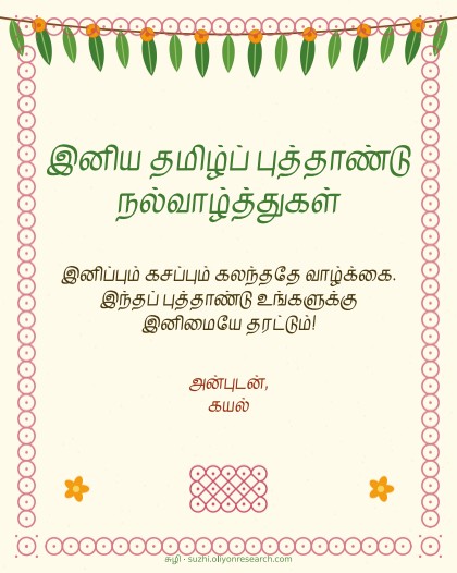 புத்தாண்டு · தோரணம்
