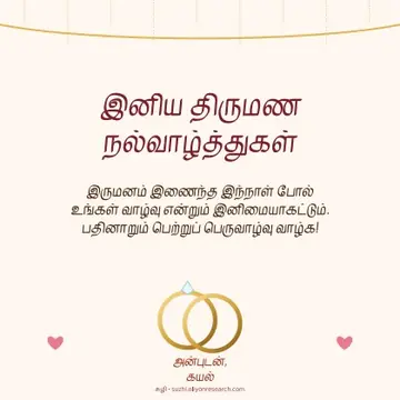 Wedding wishes